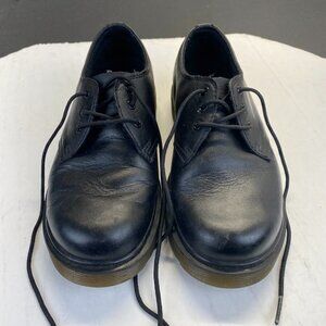 Dr Martens   Black Leather Oxford Shoes EU Size 36 US Men's 4 Women's 5